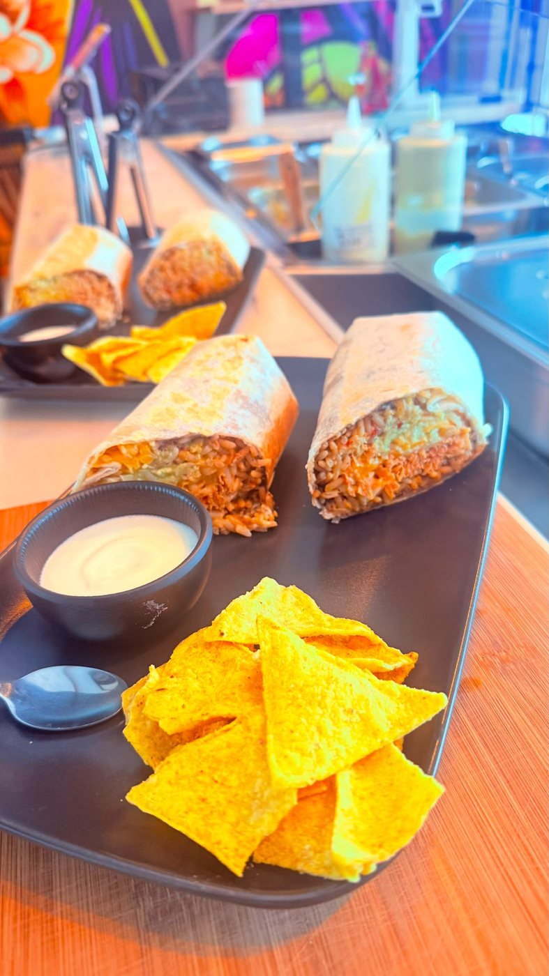 Taquería Mero Mero — Burrito & Chips